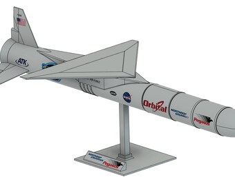 Pegasus Rocket Kit 1:48 Scale ALL WHITE With Decals - Etsy