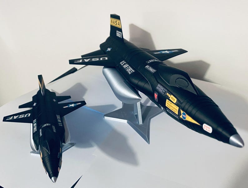 X-15 A2 (66671 X15) The Original Nasa Rocket Space Plane 1:32/56/72 Scale with drop tanks image 1