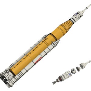 New! NASA SLS Artemis KIT model. Super Quality with updated Decals and base. 1:200 144 100 72 Scale.