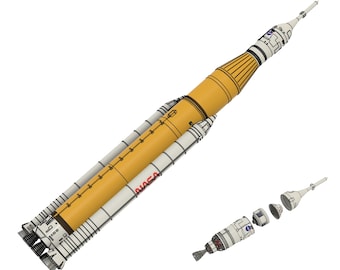 New! NASA SLS Artemis KIT model. Super Quality with updated Decals and base. 1:200 144 100 72 Scale.