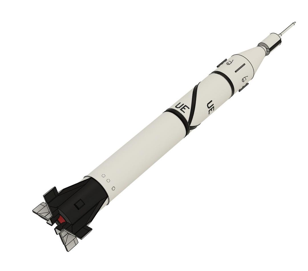 Esty Modle Rockets Redstone Juno Explorer Model Rocket Kit 1/144 100 72 48 Scale - Etsy