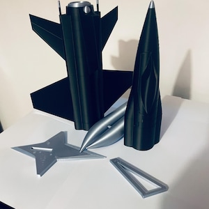 X-15 A2 (66671 X15) The Original Nasa Rocket Space Plane 1:32/56/72 Scale with drop tanks image 7