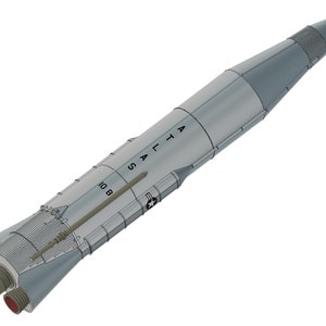 Atlas B Score Model Rocket Kit 1/144 100 72 48 Scale