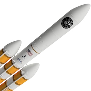 Delta IV Heavy ULA Kit Model Rocket 1/144 100 72 Scale 500 720 1000mm