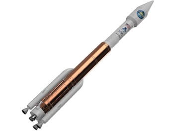 Atlas V 400 Series ULA Metallic Model Rocket Kit 1/144 Scale 407mm
