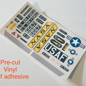 X-15 A2 (66671 X15) The Original Nasa Rocket Space Plane 1:32/56/72 Scale with drop tanks image 8