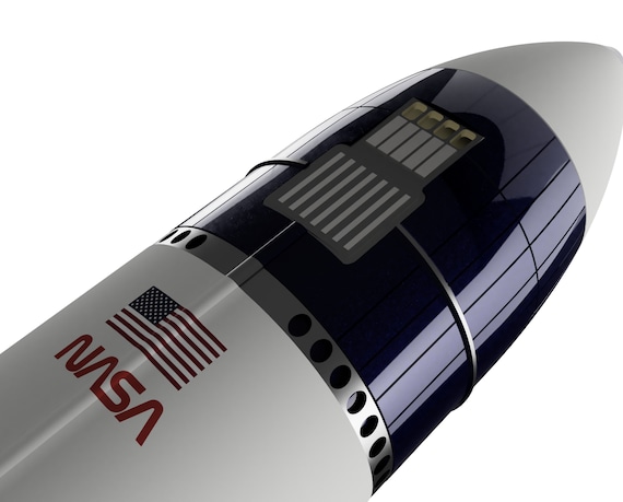 Spacex and Nasa Starship HLS Artemis 3 Lunar Lander Kit