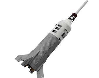 ソユーズ 2.1a MS-23 ロシアロケット モデルディスプレイ宇宙船