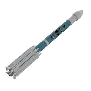Delta II 2 Kit Model Rocket 1/144 100 72 Scale