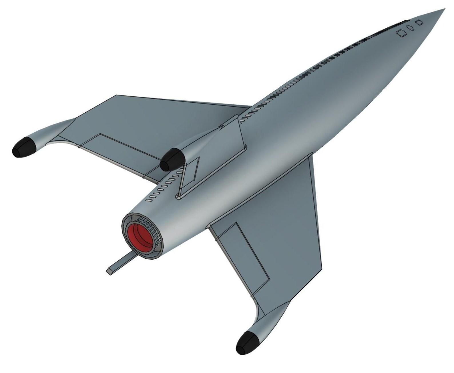 Walk In Rocketship Model Destination Moon Luna Rocket Ship Kit Model - Super Quality 400mm 16 ...