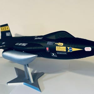 X-15 A2 (66671 X15) The Original Nasa Rocket Space Plane 1:32/56/72 Scale with drop tanks image 2
