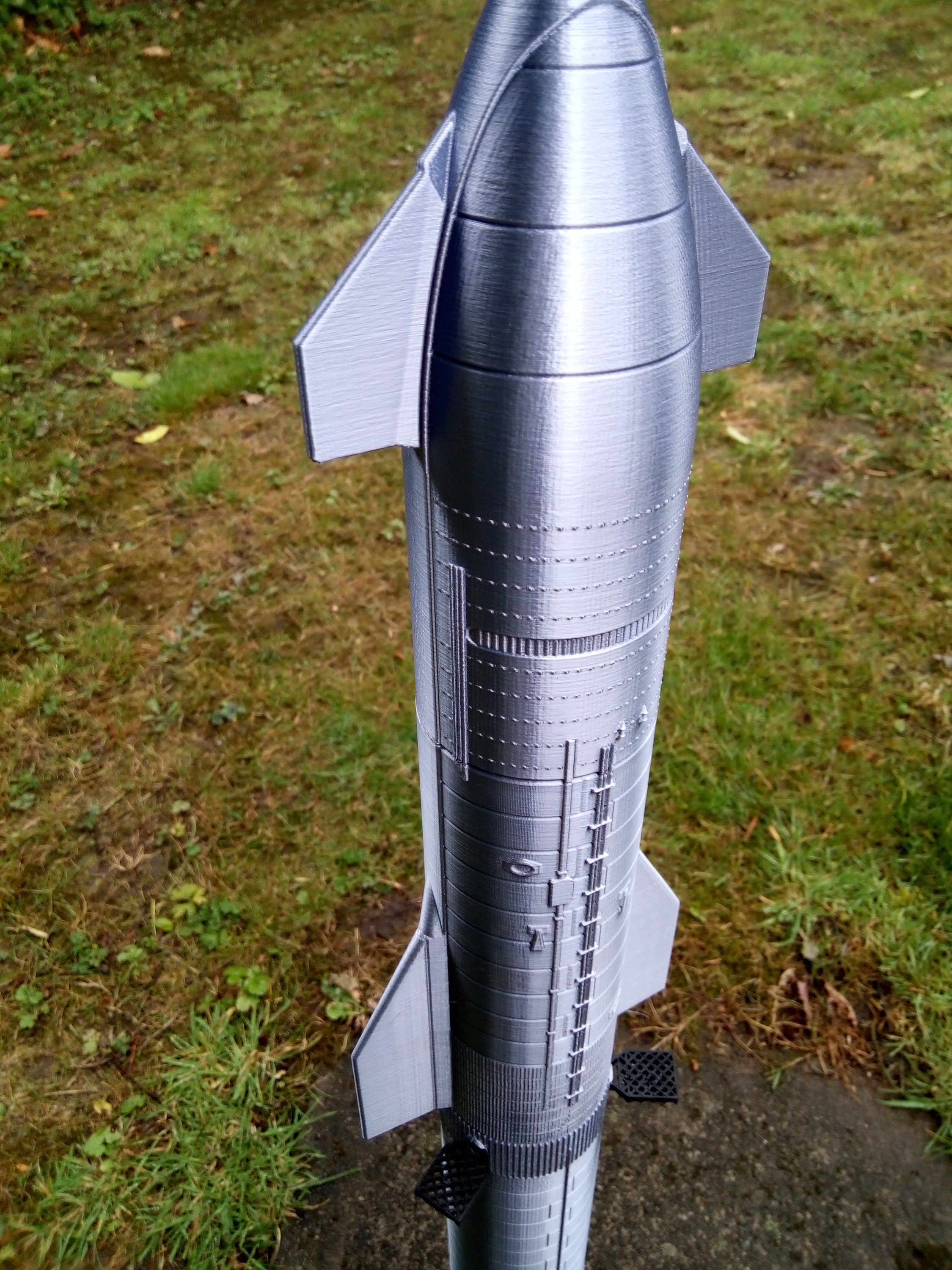 Johnny′s Starship Countdown 2003-2004 Spacex Starship With Booster 1:100/144/200 Scale. - Etsy