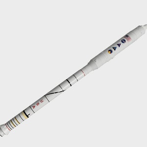 NASA ARES 1-X Development Flight Test Kit model. Super Quality with Decals. 698mm 1:144 Scale.