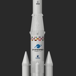 NEW! Awesome Quality Ariane 4  Kit Model Rocket 1:144 Scale 405mm