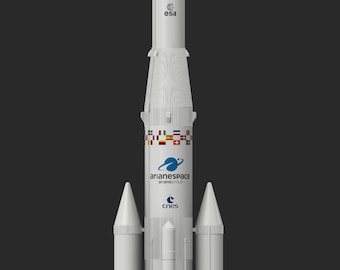 NEW! Awesome Quality Ariane 4  Kit Model Rocket 1:144 Scale 405mm