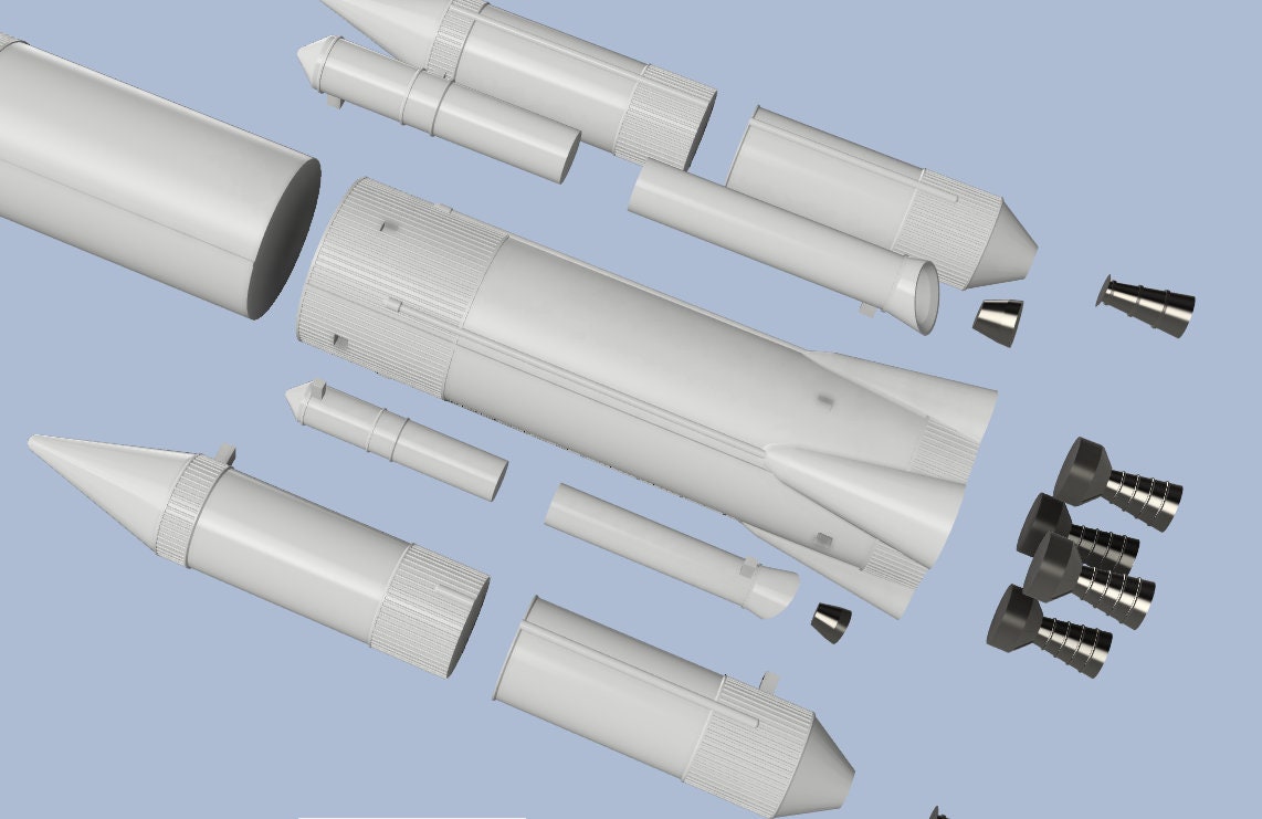 NEW! Awesome Quality Ariane 4 Kit Model Rocket 1:144 Scale 405mm - Etsy