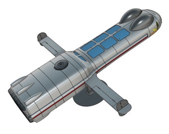 Dan Dare Eagle Comic Spaceship Anastasia Kit Model 350mm