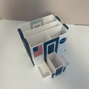 Neu! NASA Model Schreibtisch Tidy - SLS, Apollo, Artemis Fahrzeug Montage Gebäude VAB Bild 3