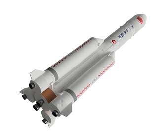 Chinese Long March 5 CZ-5 Kit Scale Model Rocket