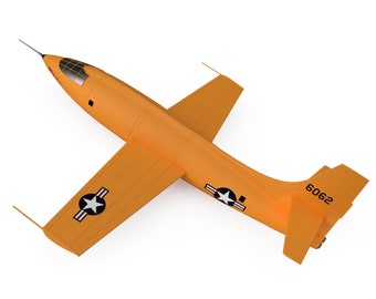 New! Bell X1-B Aircraft (6062) First Faster than Sound Kit Model 1:32 Scale (323mm)