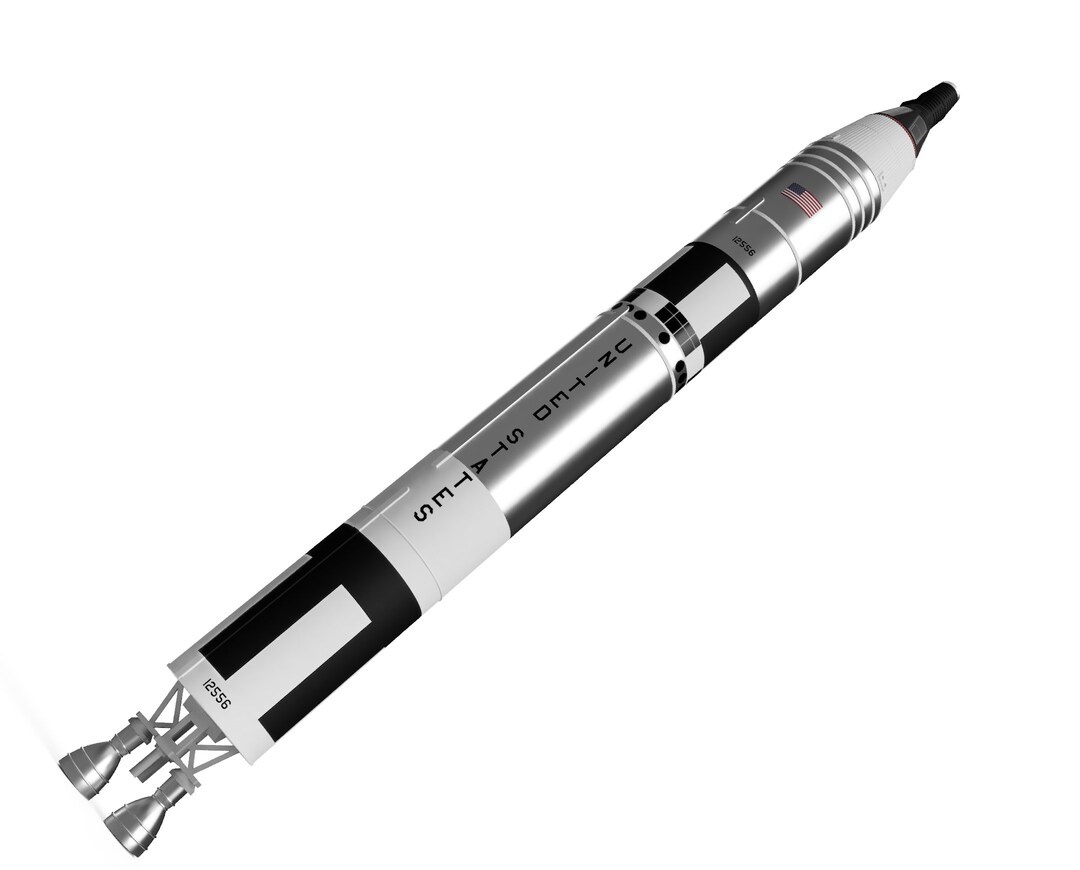 Nasa Martin Titan II Gemini Model Rocket Kit 1/144 100 72 Scale tri