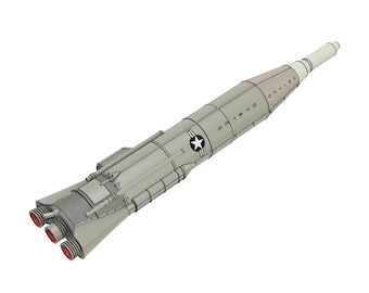 RIM-174 Standard Missile 6 (1:24) - Etsy
