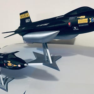 X-15 A2 (66671 X15) The Original Nasa Rocket Space Plane 1:32/56/72 Scale with drop tanks image 5