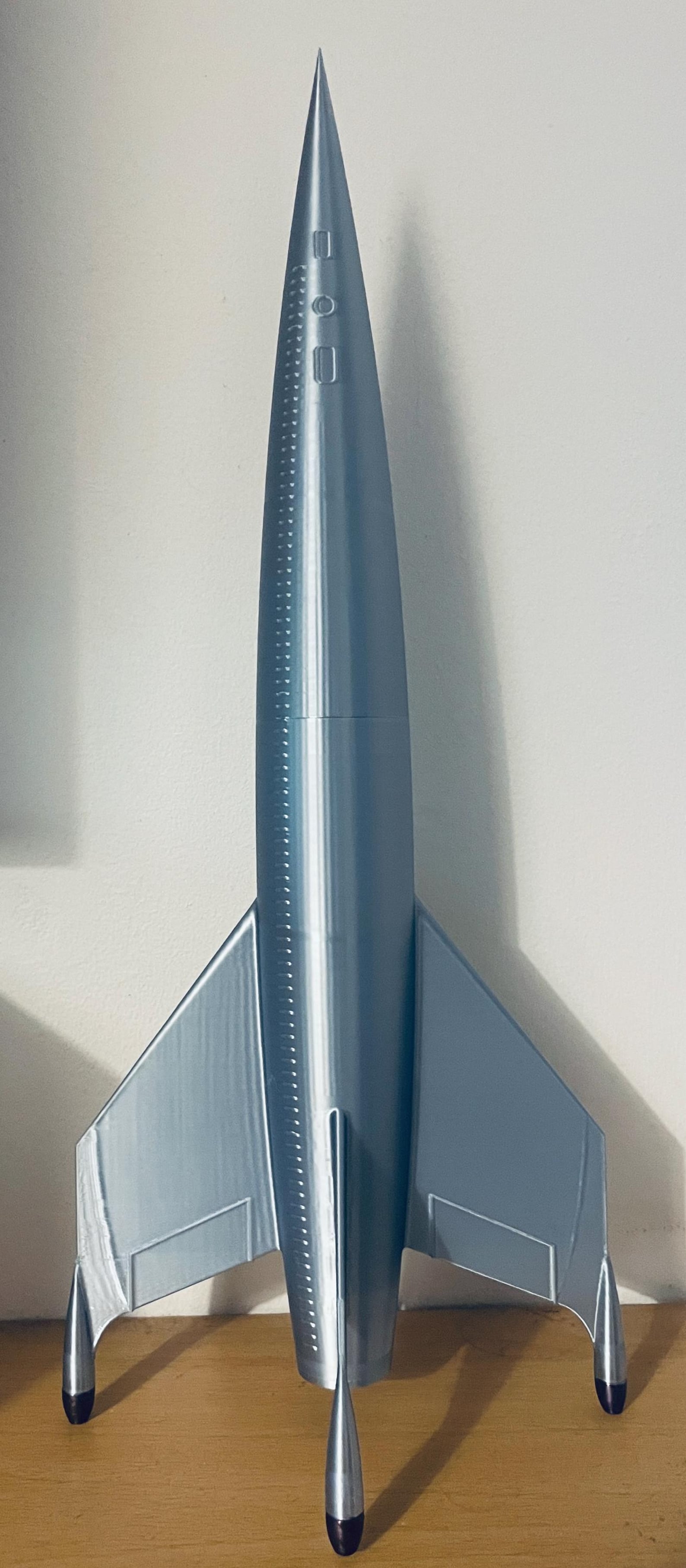 Walk In Rocketship Model Destination Moon Luna Rocket Ship Kit Model - Super Quality 400mm 16 ...
