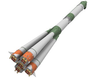 1/144 N1ロケット レジンキット ソ連 ロシア N1L3 N-1 1/144 N1