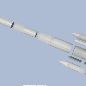 NEW! Awesome Quality Ariane 4 Kit Model Rocket 1:144 Scale 405mm - Etsy