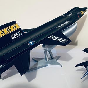 X-15 A2 (66671 X15) The Original Nasa Rocket Space Plane 1:32/56/72 Scale with drop tanks image 4
