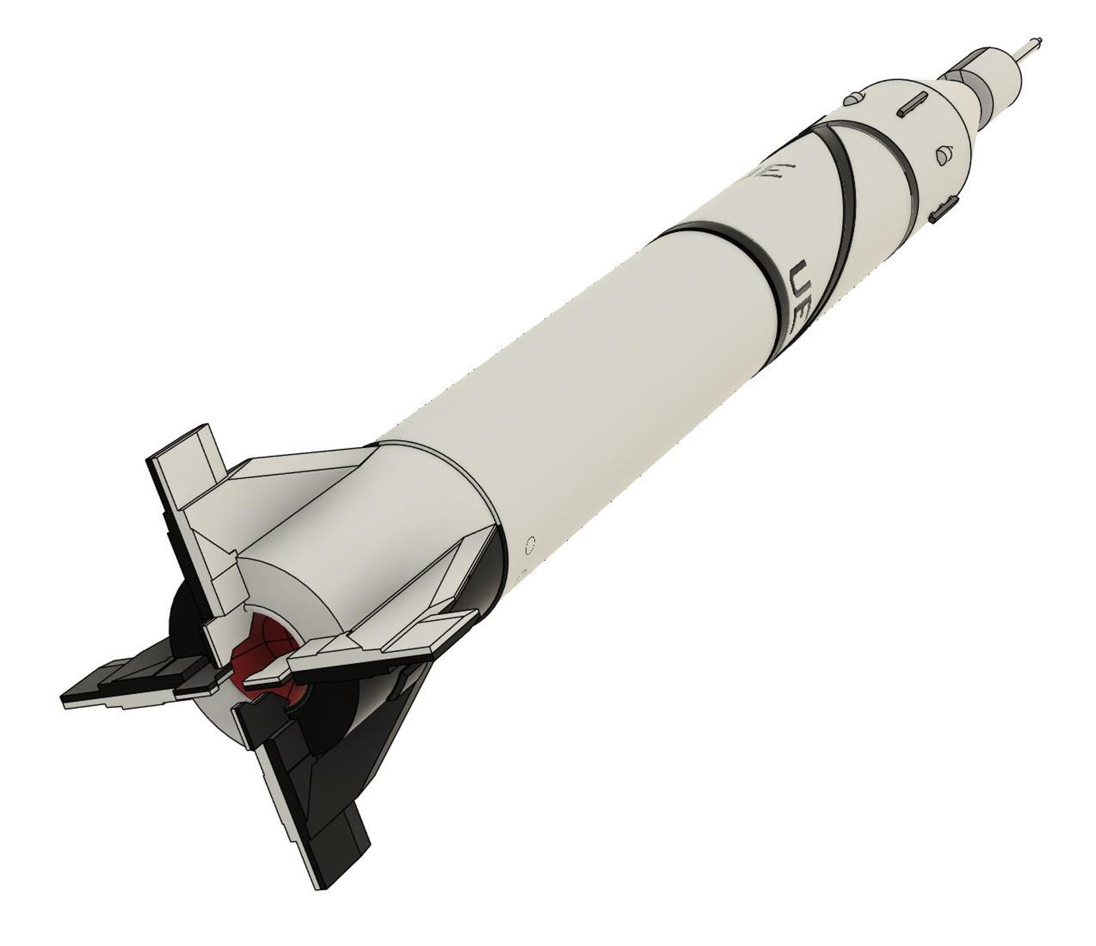 Esty Modle Rockets Redstone Juno Explorer Model Rocket Kit 1/144 100 72 48 Scale - Etsy