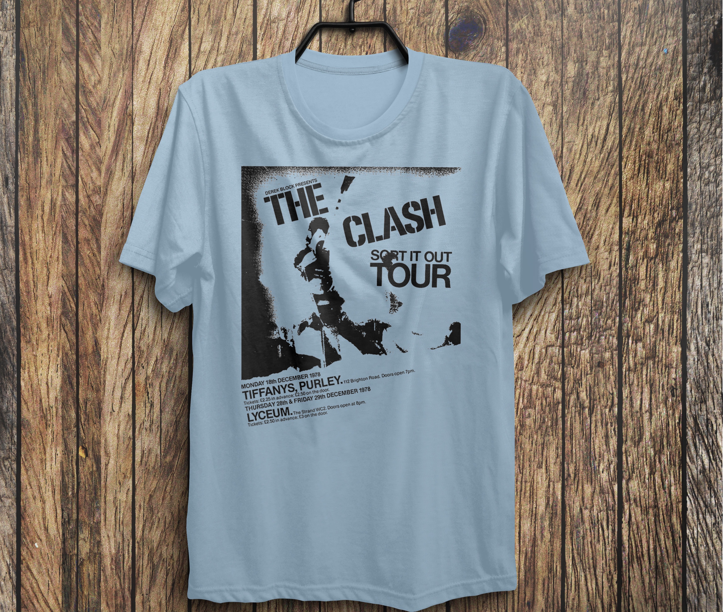 Discover The Clash, Sort It Out Tour White Graphic T-Shirt