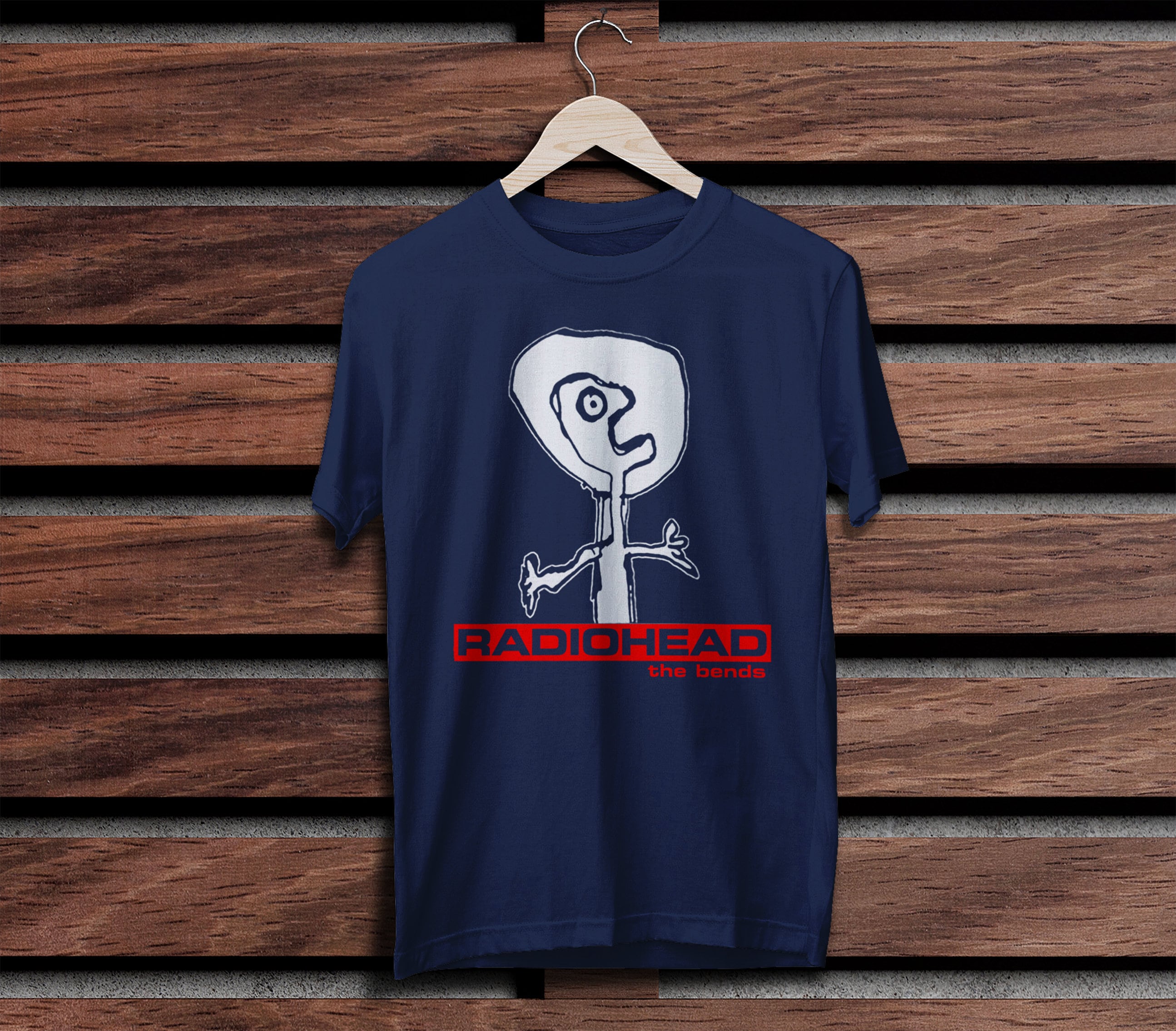 Discover Camiseta Radiohead Banda Rock Música Merch para Hombre Mujer