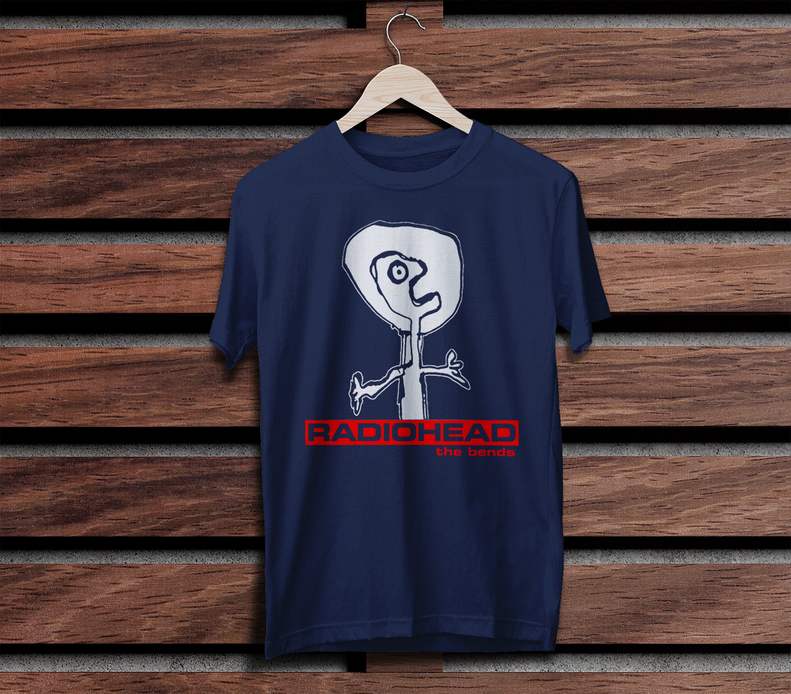 Discover Camiseta Radiohead Banda Rock Música Merch para Hombre Mujer