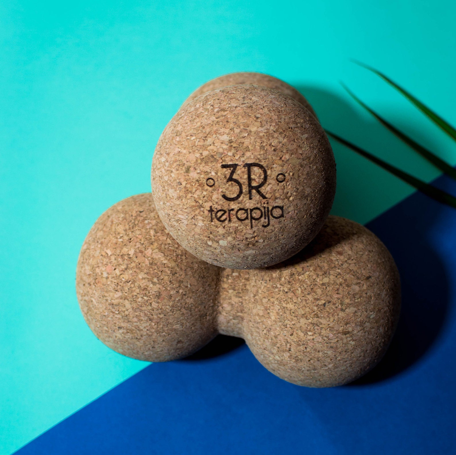 Peanut Massage Cork Ball Double Fitness Ball Etsy