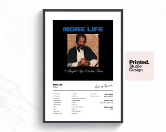 Drake More Life Etsy