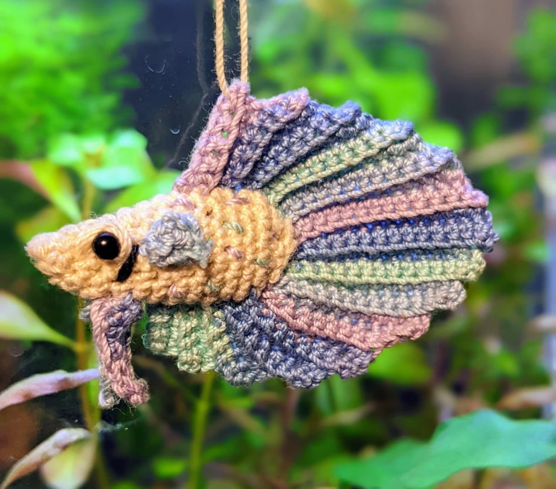 Betta Fish CROCHET PATTERN Etsy