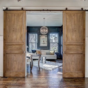 Handcrafted authentic Doors, Antique Barn Door, Farmhouse Interior Exterior, Sliding or Hinged, Solid wood Double or Single Rustic Doors