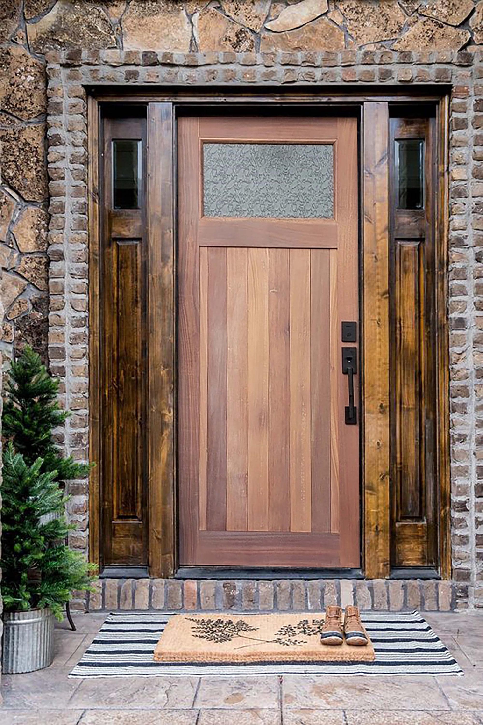 Top Lite Craftsman Front Door: Custom Size Shaker Style