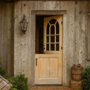 Porta olandese ad arco Top Lite Farmhouse: doppia o singola interna/esterna personalizzata