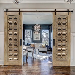 Custom Barn Doors: Antique Style Solid Wood, Interior or Exterior