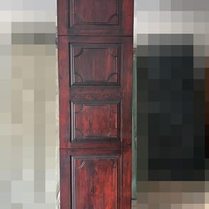 Handcrafted Solid Wood Door: Interior/Exterior, 27x96 inches