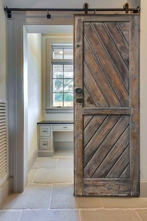 Chevron Door: Exterior Interior Custom Solid Wood Sliding or Hinged - Etsy