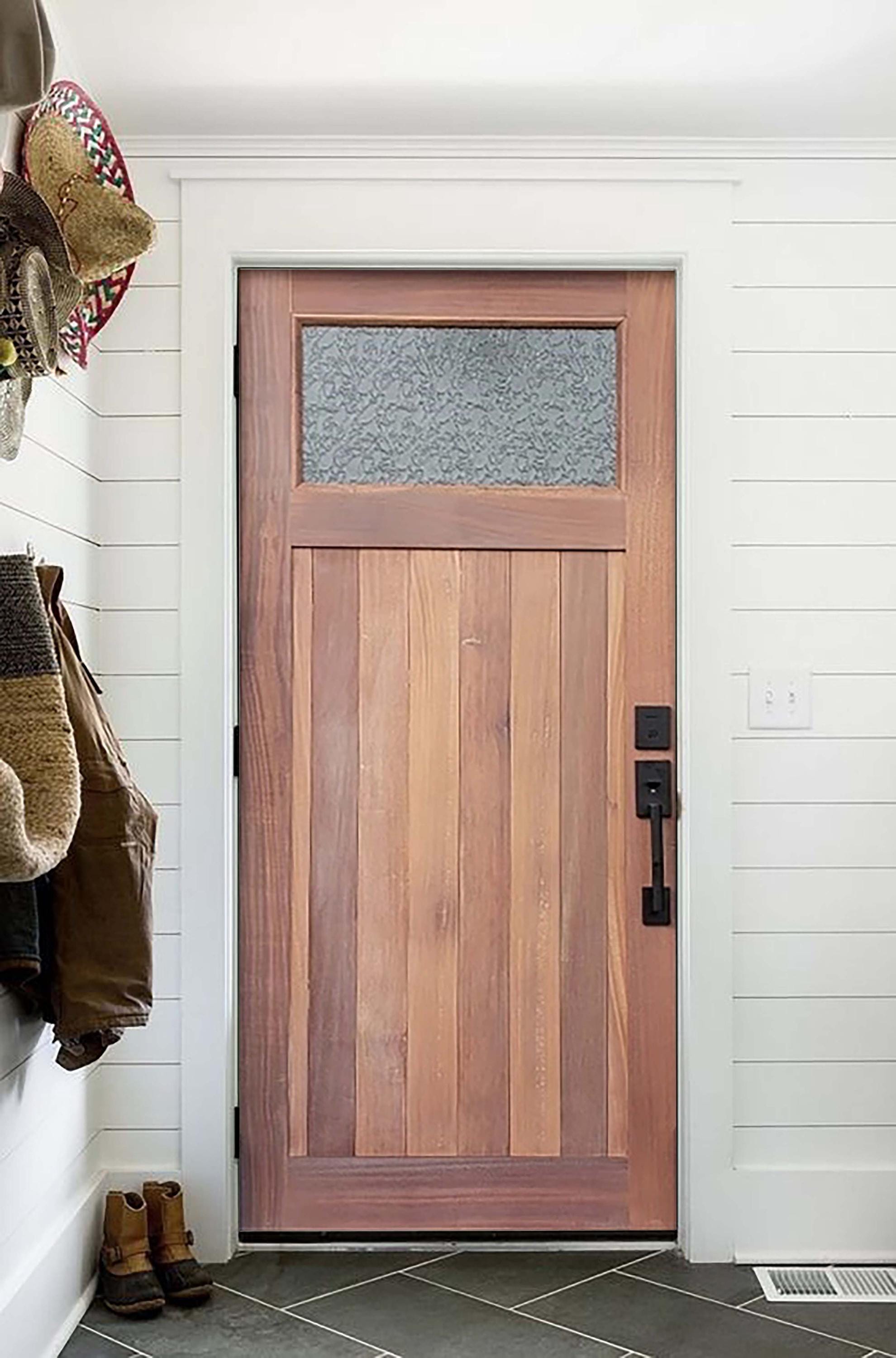 Top Lite Craftsman Front Door: Custom Size Shaker Style