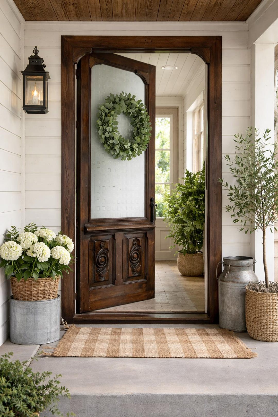 Custom Handcrafted French Doors: Rustic Interior/exterior Double or ...