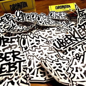 Graffiti and Streetart sticker bomb 15Pcs, Aufkleber, Urban Art, Street Art, Tags