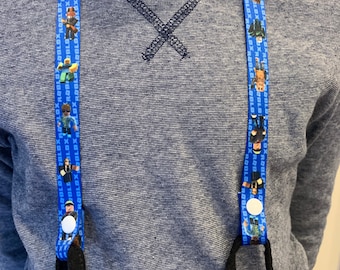 Roblox Mask Lanyard with Easy Snap Buttons