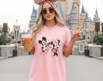Magical Mouse Valentine Shirt, sweethearts day, Preppy Telephone, Valentines Day, unisex fit