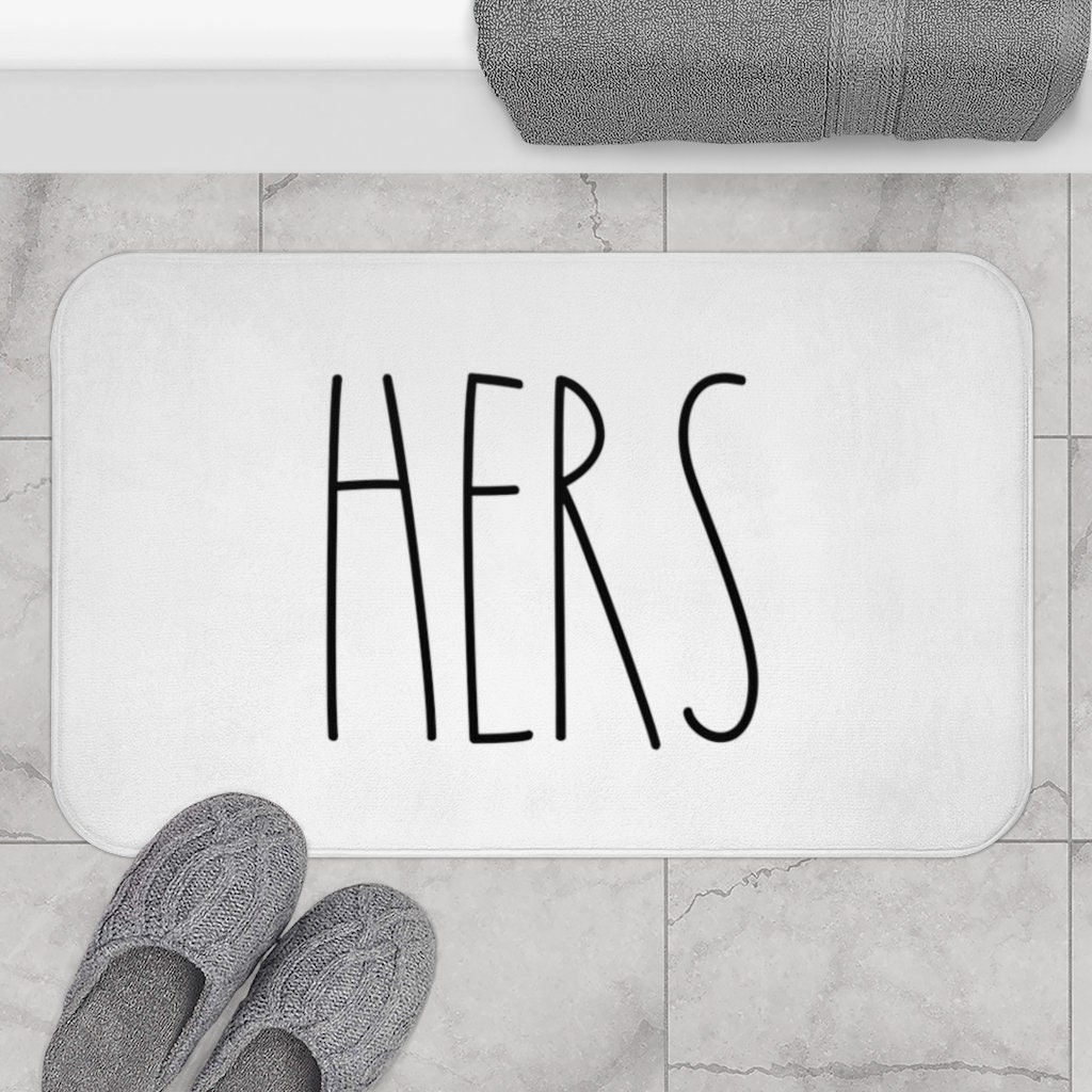 His And Her Bath Rugs